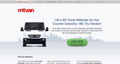 Desktop Screenshot of mtvan.com